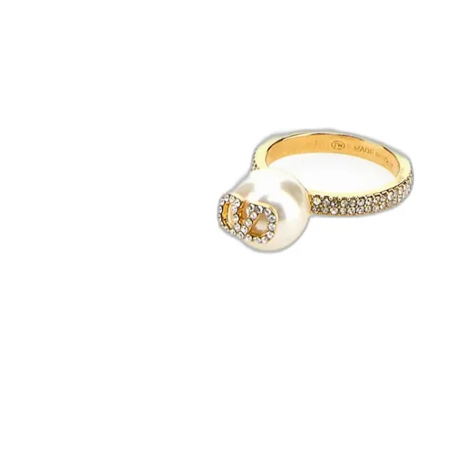 Pearl And Diamond Ring