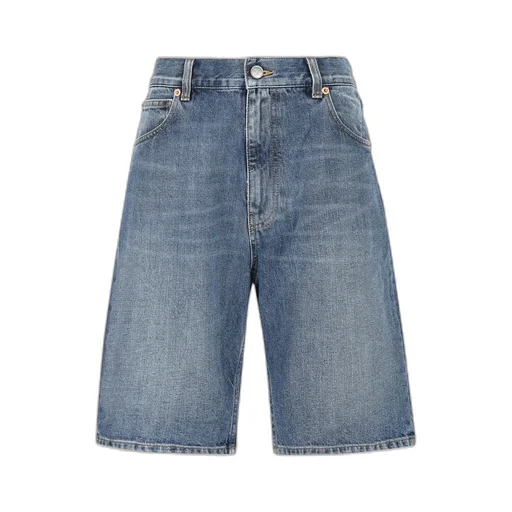 Denim Bermuda Shorts