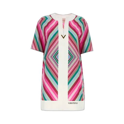 Striped A-Line Dress