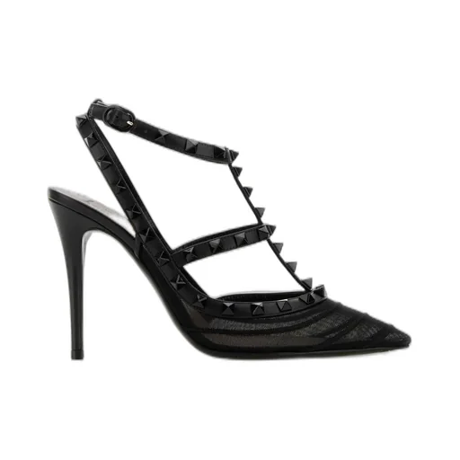 Rockstud Slingback Pumps