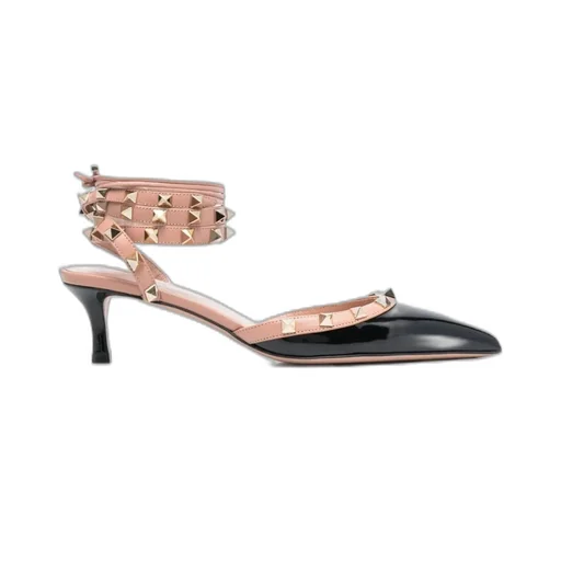 Studded Slingback Pumps