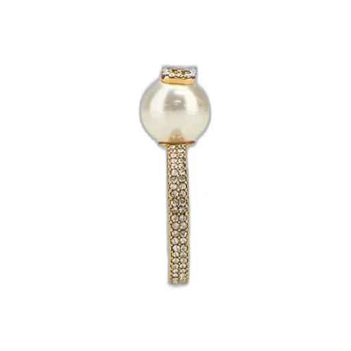 Pearl And Diamond Ring