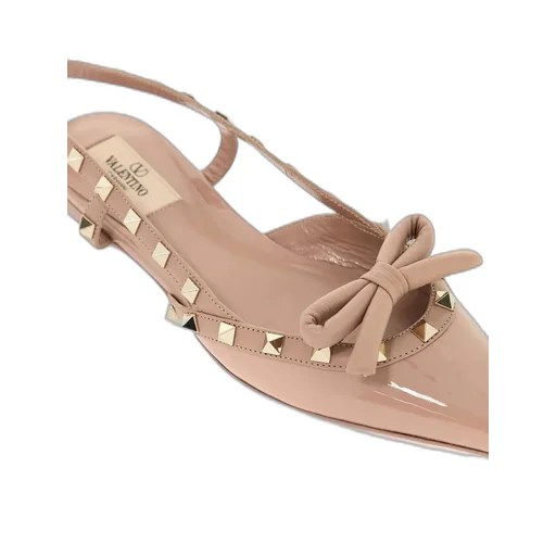 Valentino Garavani Rockstud Slingback Flats