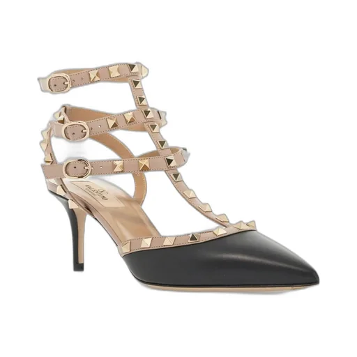 Rockstud Slingback Pumps