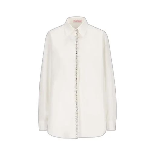 Shirt With Crystal Embellishment