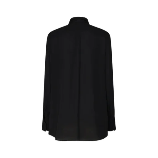 Ruffled Blouse With Bow