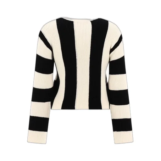 Striped Knit Sweater