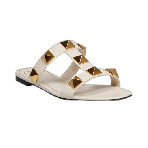 Studded Flat Sandals