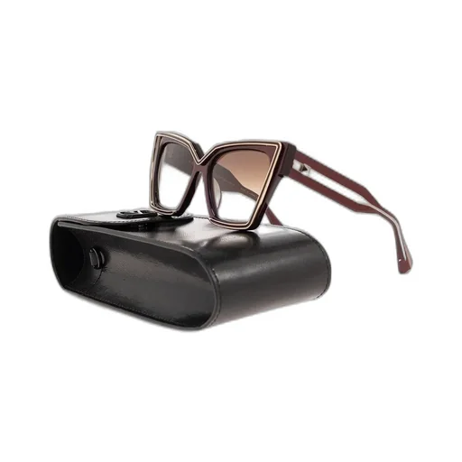 Oversized Cat-Eye Sunglasses