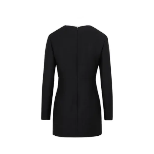 Dress With Lace Collar