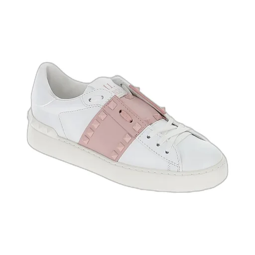 Studded Leather Sneakers