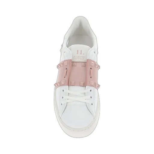 Studded Leather Sneakers