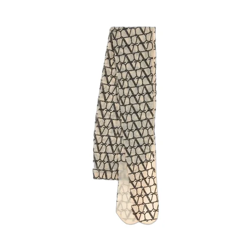 Tights With Vltn Grid Motif