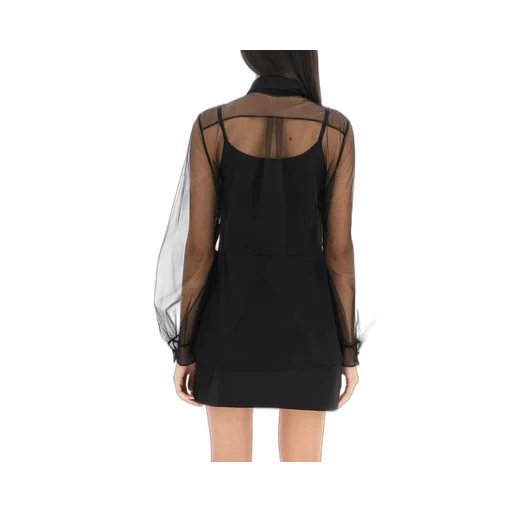 Sheer Embellished Blouse