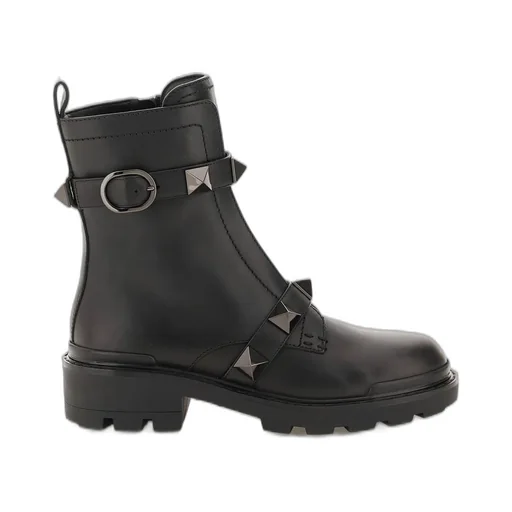 Studded Leather Boots