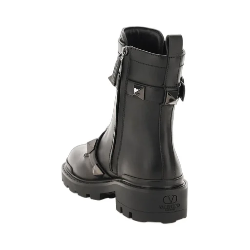 Studded Leather Boots