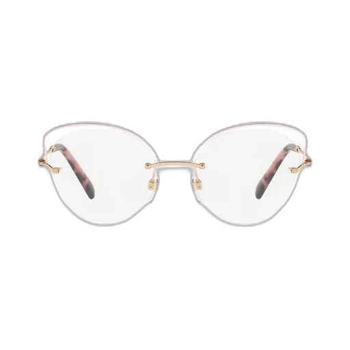 Cat-Eye Rimless Glasses