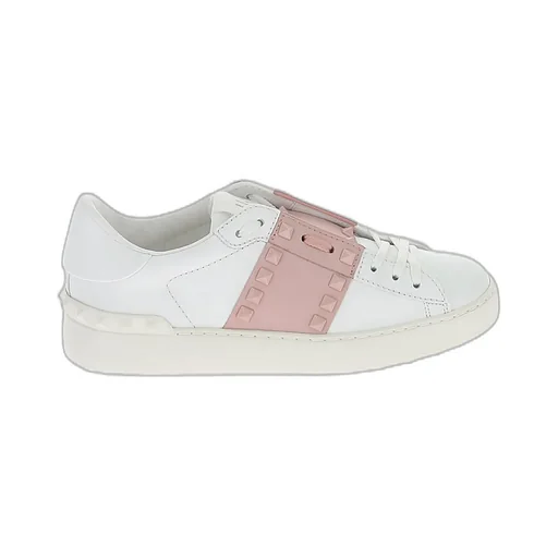 Studded Leather Sneakers