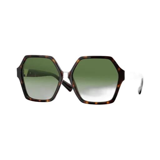 Hexagonal Frame Sunglasses