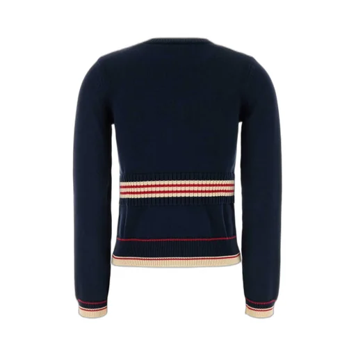 Sweater With Cherry Motif