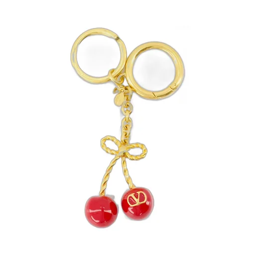 Cherry Charm Keychain