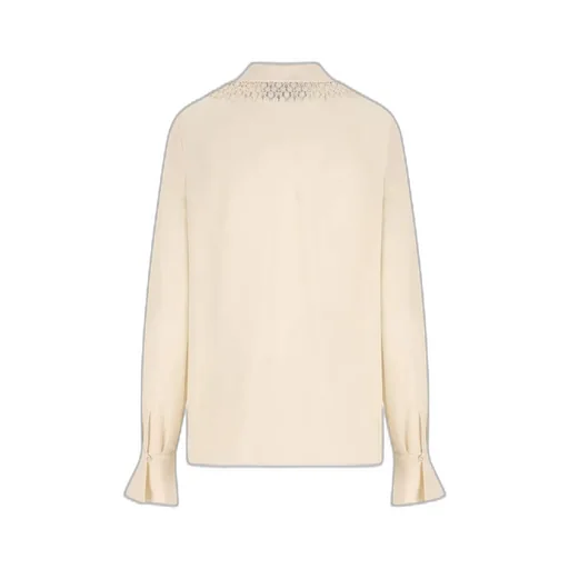 Collared Shirt With Bow