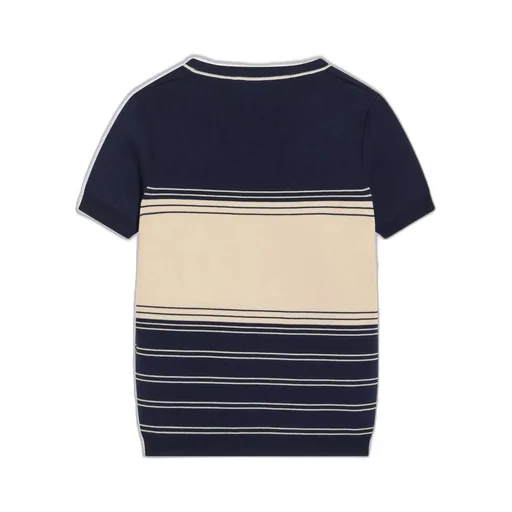 Striped Knit T-Shirt
