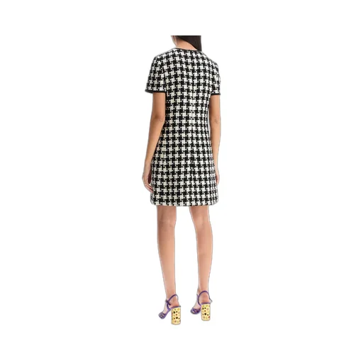 Houndstooth Mini Dress