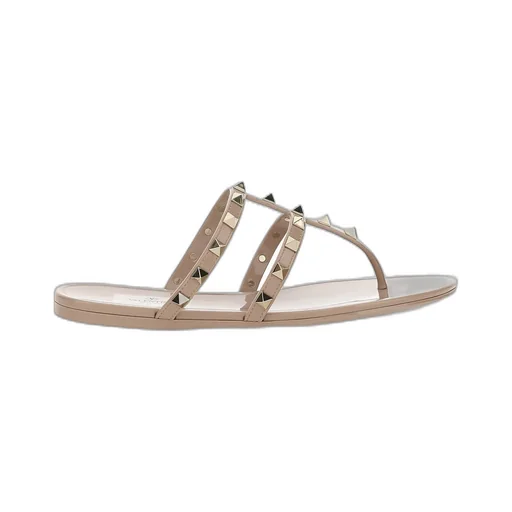 Studded Jelly Thong Sandals