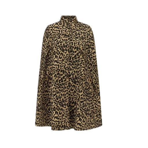 Leopard Print Cape