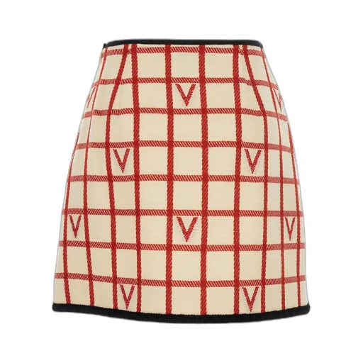 Checkered Mini Skirt