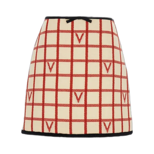 Checkered Mini Skirt