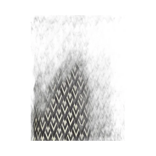 Geometric Print Silk Shirt
