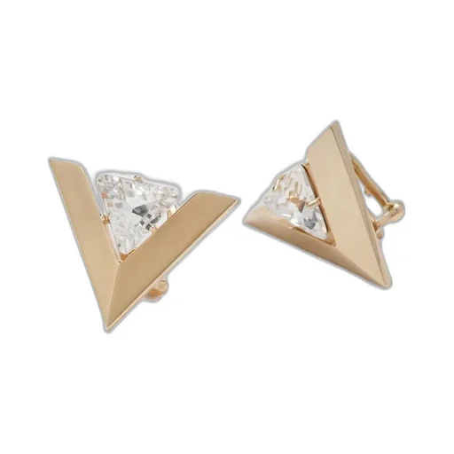 V Stud Earrings