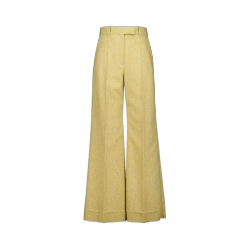 High-Waisted Wide-Leg Trousers