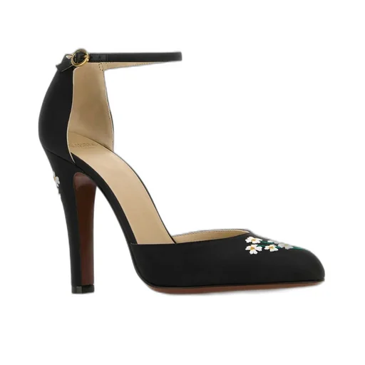 Platform Ankle Strap Pumps