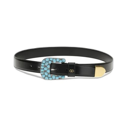 Belt With Turquoise Buckle