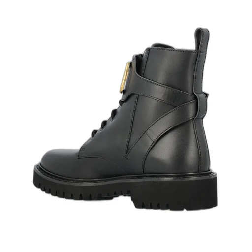 Lace-Up Combat Boots