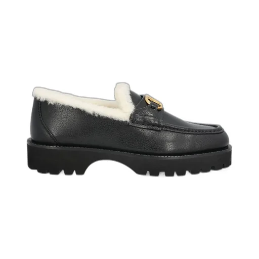 Loafers With Shearling Lining