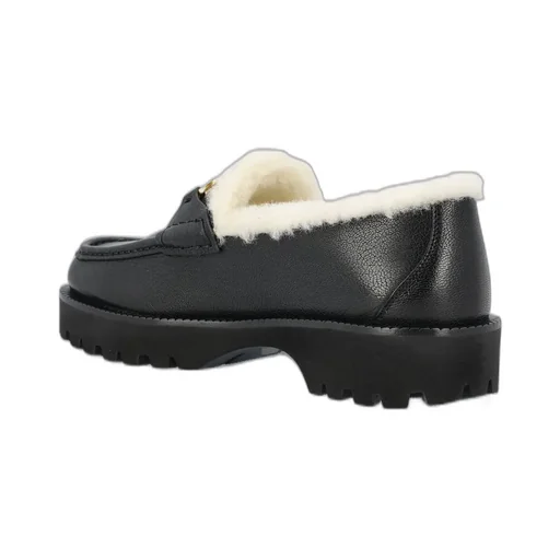 Loafers With Shearling Lining