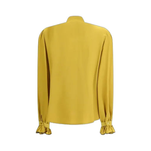 Ruffled Neck Blouse