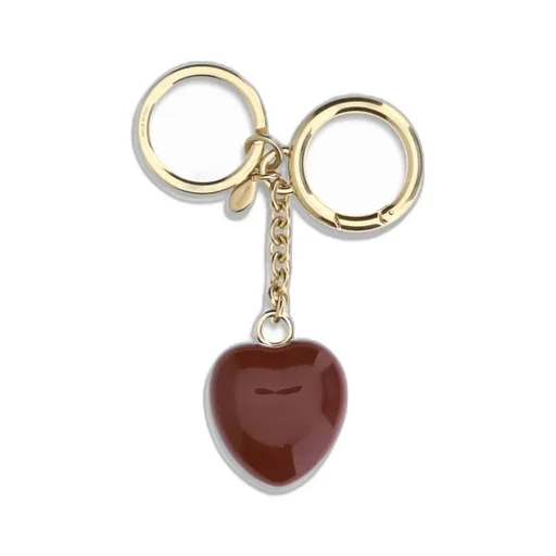 Heart Charm Keychain