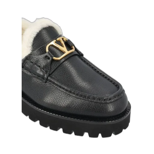Loafers With Shearling Lining