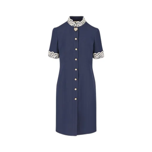 Dress With Lace Trim
