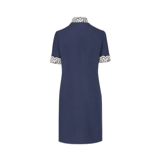 Dress With Lace Trim