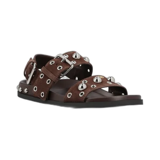 Studded Buckle Sandals