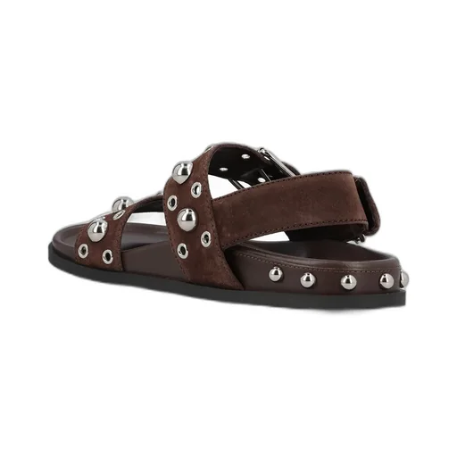 Studded Buckle Sandals