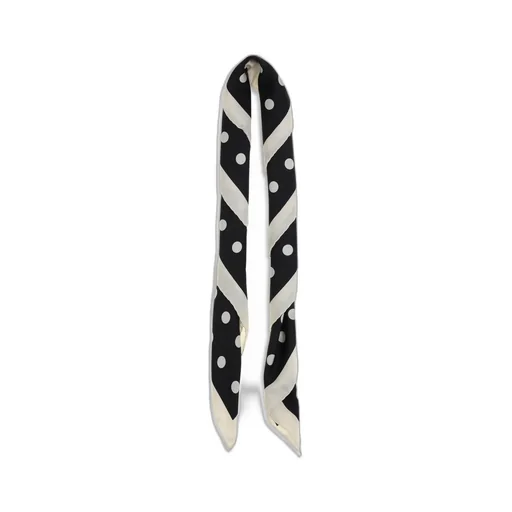 Polka Dot Silk Scarf