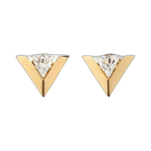 Triangle Stud Earrings