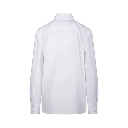 Button-Down Shirt With Embellished Collar